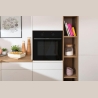Gorenje Oven | BO6615E01B | 60 L | Electric | EnamelClean | Push pull buttons | Convection | Height 59.5 cm | Width 59.5 cm | Bl