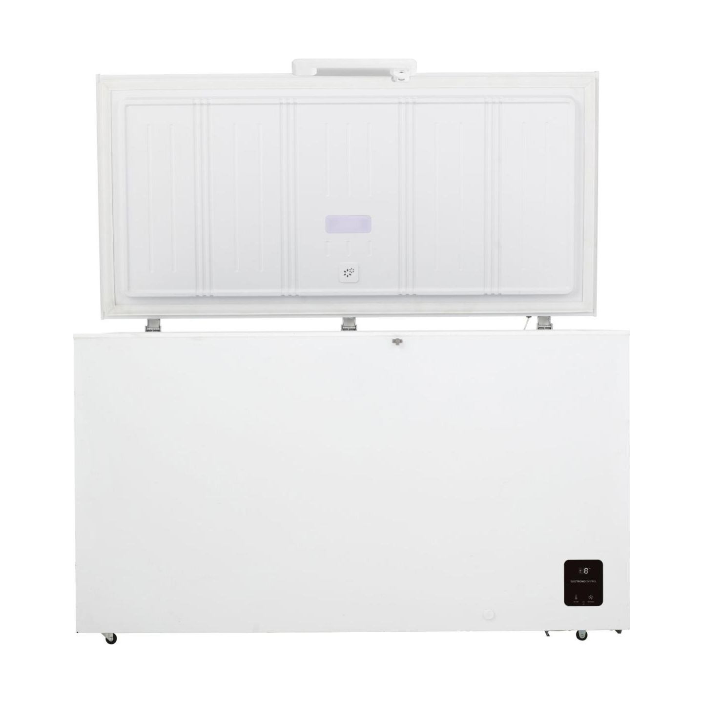 Gorenje Freezer | FH43EAW | Energy efficiency class E | Chest | Free standing | Height 85.8 cm | Total net capacity 440 L | Disp