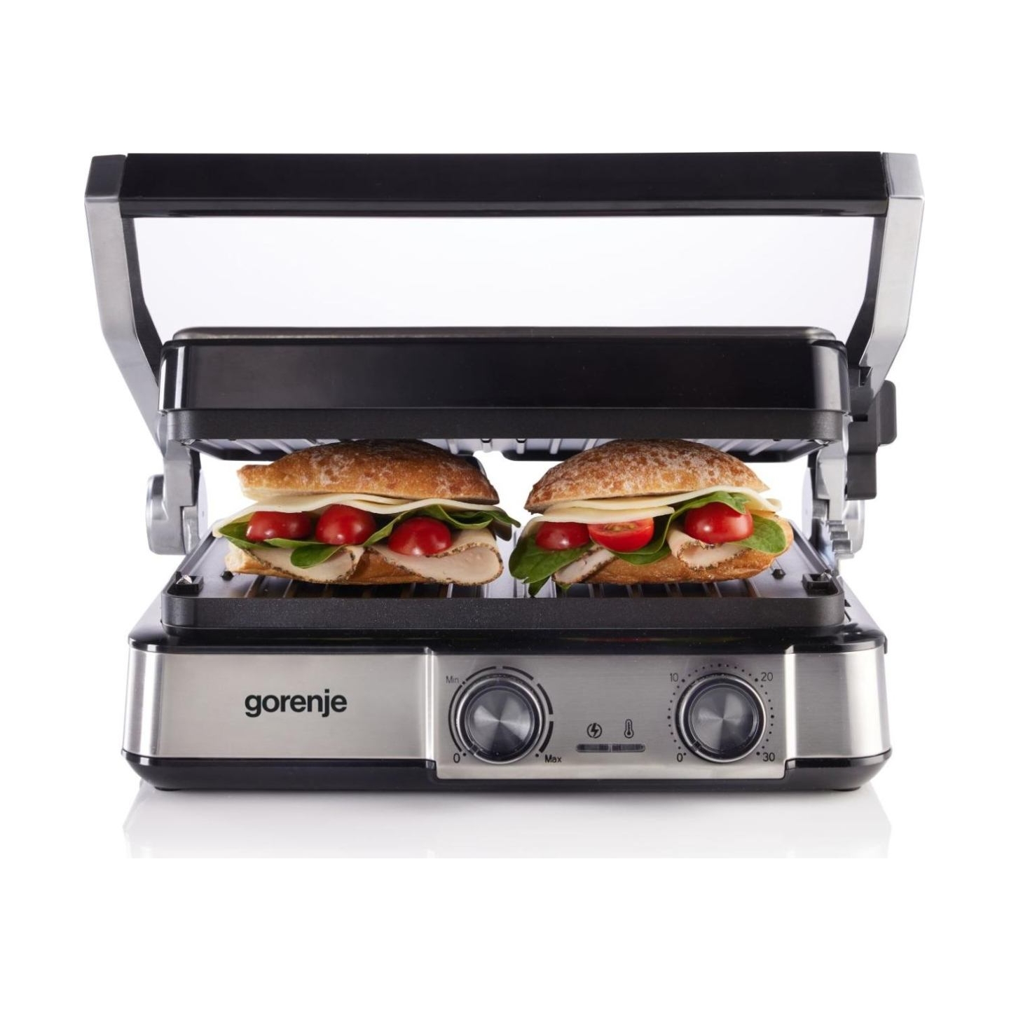Gorenje Grill | GCG2000MT | 2000 W | Table | Black