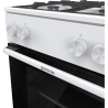 Gorenje GG5A10WFFM | Cooker | Hob type Gas | Oven type Gas | White | Width 50 cm | Grilling | Depth 59.4 cm | 70 L