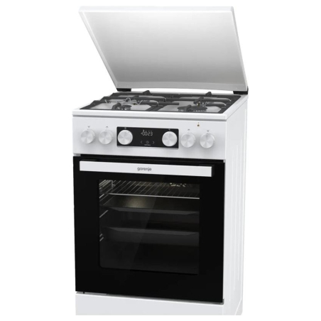 Gorenje GK5C42WF-B | Cooker | Hob type Gas | Oven type Electric | White | Width 50 cm | Grilling | Depth 59.4 cm | 70 L