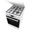 Gorenje GK5C42WF-B | Cooker | Hob type Gas | Oven type Electric | White | Width 50 cm | Grilling | Depth 59.4 cm | 70 L