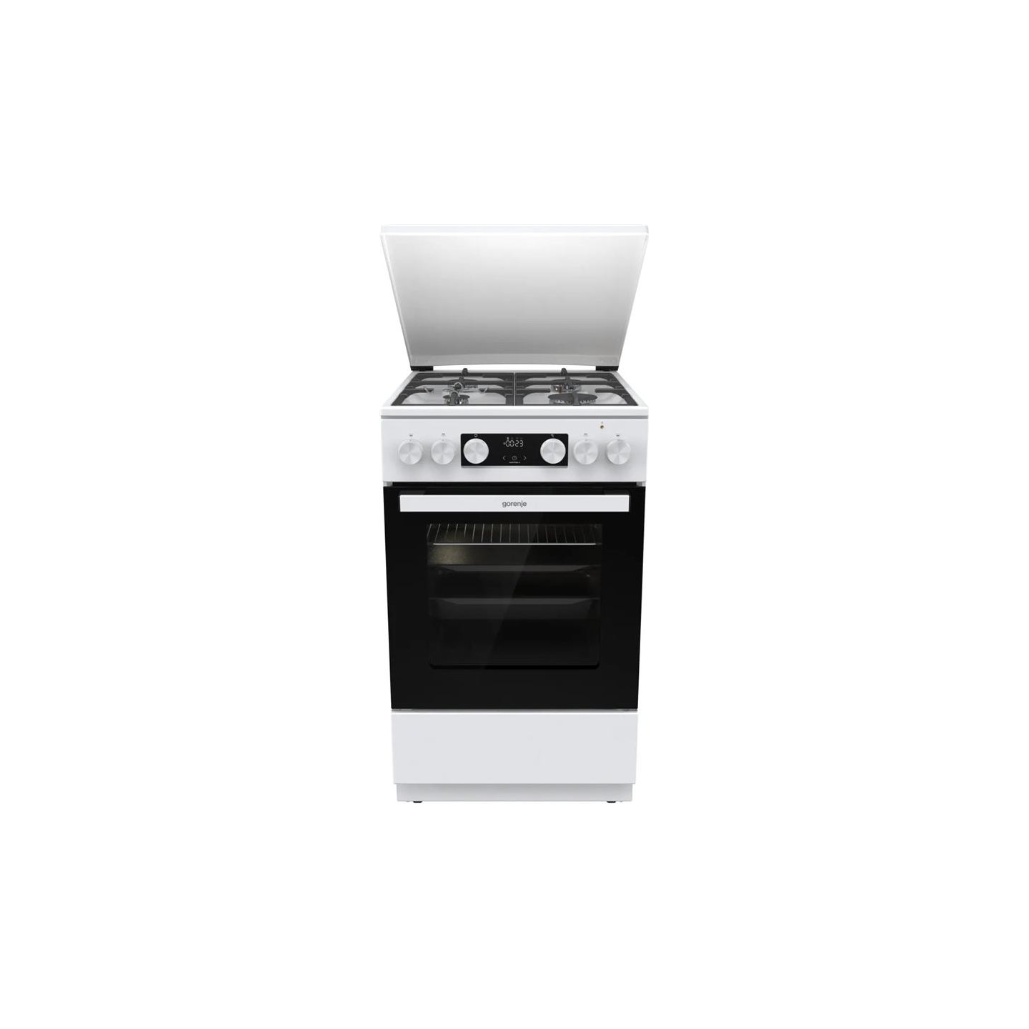 Gorenje GK5C42WF-B | Cooker | Hob type Gas | Oven type Electric | White | Width 50 cm | Grilling | Depth 59.4 cm | 70 L