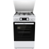 Gorenje GK5C42WF-B | Cooker | Hob type Gas | Oven type Electric | White | Width 50 cm | Grilling | Depth 59.4 cm | 70 L