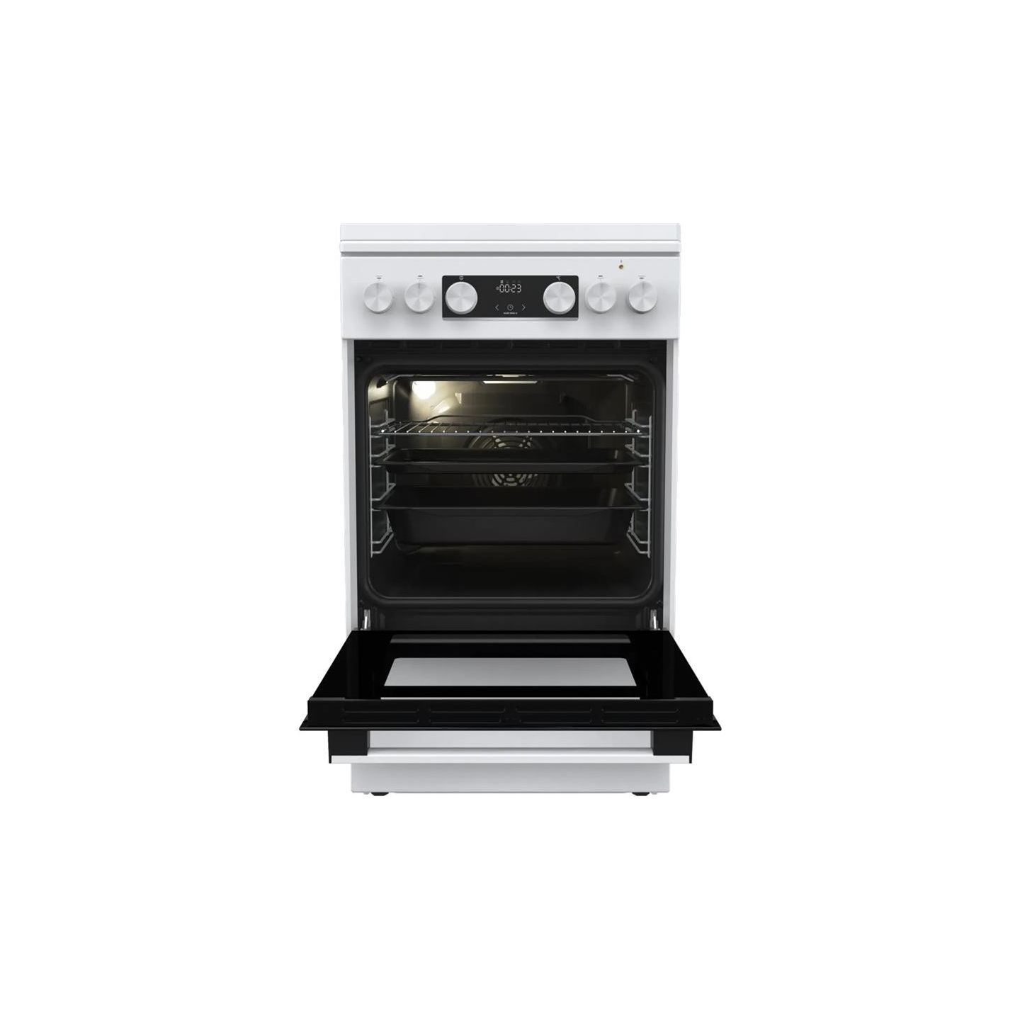 Gorenje GK5C42WF-B | Cooker | Hob type Gas | Oven type Electric | White | Width 50 cm | Grilling | Depth 59.4 cm | 70 L