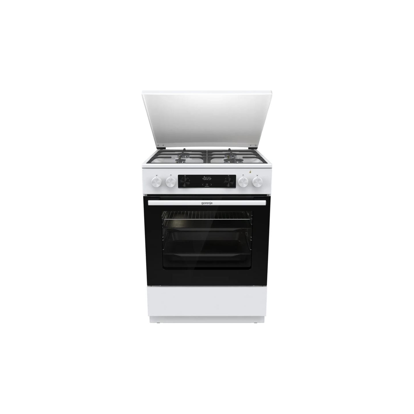 Gorenje GK6C5WF | Cooker | Hob type Gas | Oven type Electric | White | Width 60 cm | Grilling | Depth 60 cm | 71 L