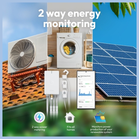 Aeotec Home Energy Meter 8 - Three Clamps 60A, Z-Wave