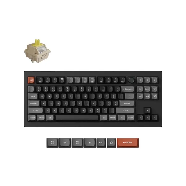 Keychron KEYBOARD WRL V3 ULTRA/BLACK V3U-D4 KEYCHRON