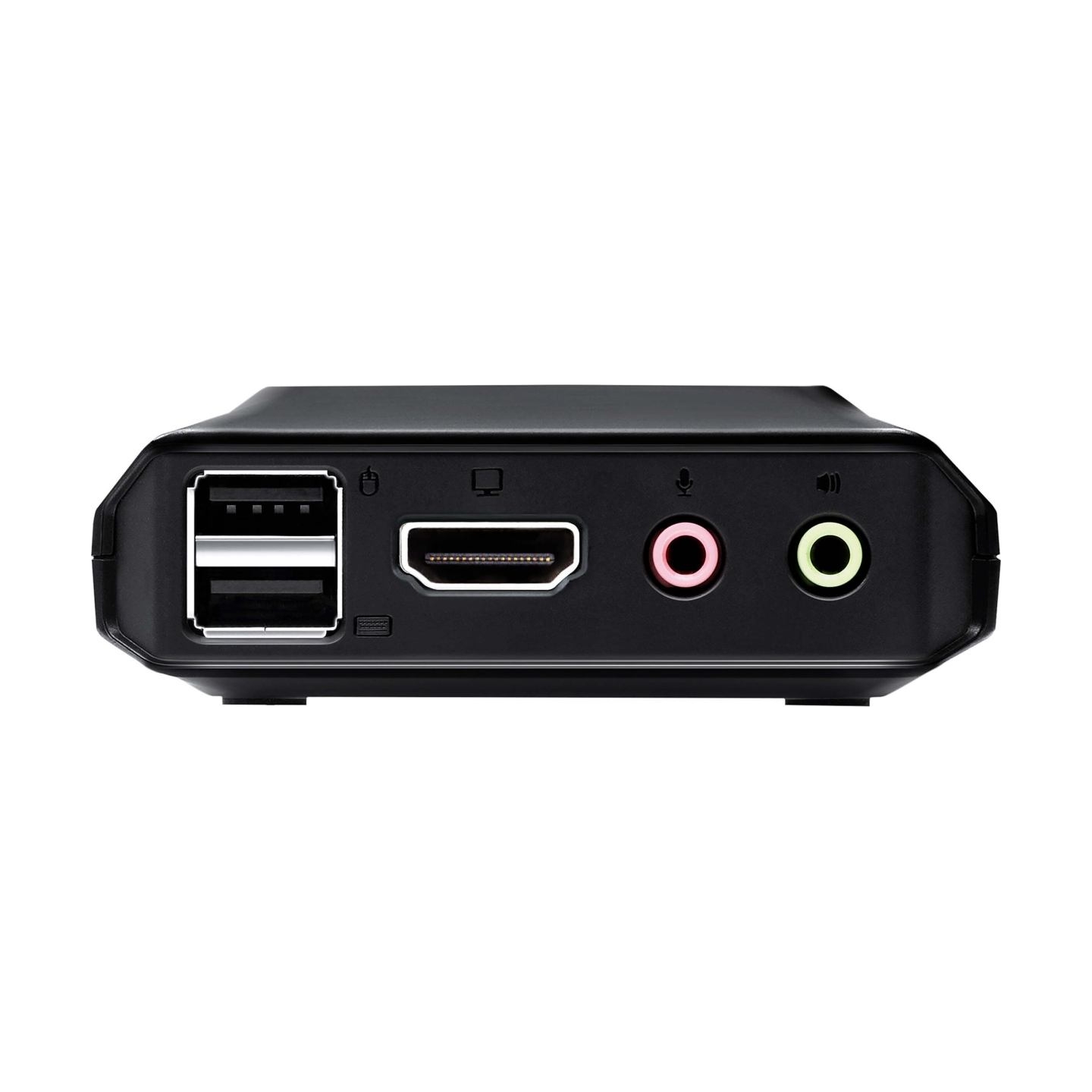 Aten | 2-Port USB 4K HDMI Cable KVM Switch with Remote Port Selector | CS22H-AT