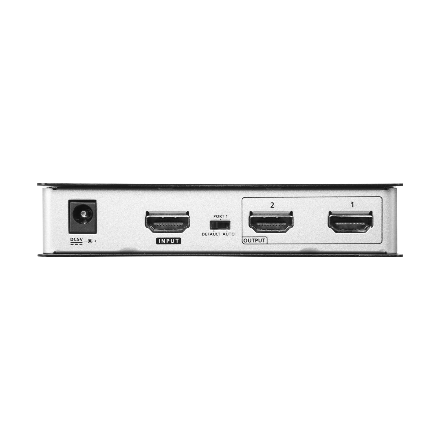 Aten | 2-Port True 4K HDMI Splitter | VS182B | Input: 1 x HDMI Type A Female; Output: 2 x HDMI Type A Female