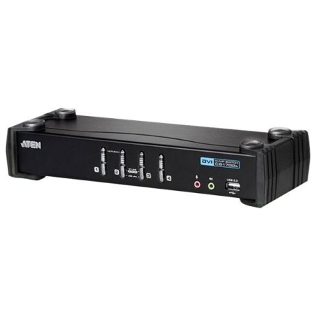 Aten 4-Port USB DVI/Audio KVMP Switch | Aten | 4-Port USB DVI/Audio KVMP™ Switc