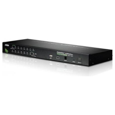 Aten 16-Port PS/2-USB VGA KVM Switch W/Chain