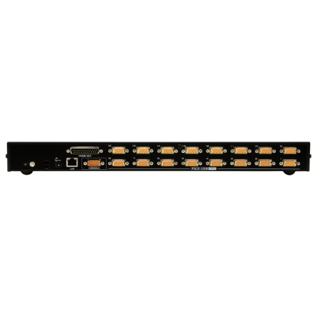 Aten | 1-Local/Remote Shared Access 16-Port PS/2-USB VGA KVM Over IP Switch | CS1716I-AT-G | 1 x SPHD Male (Yellow), 16 x SPHD F