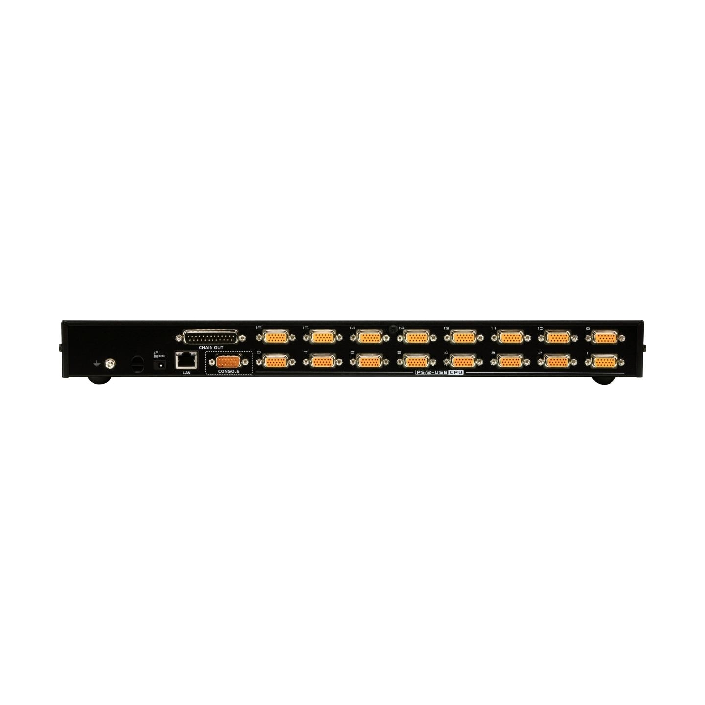 Aten | 1-Local/Remote Shared Access 16-Port PS/2-USB VGA KVM Over IP Switch | CS1716I-AT-G | 1 x SPHD Male (Yellow), 16 x SPHD F