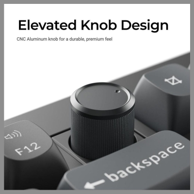 Keychron KEYBOARD WRL V6 ULTRA/BLACK V6U-D1 KEYCHRON