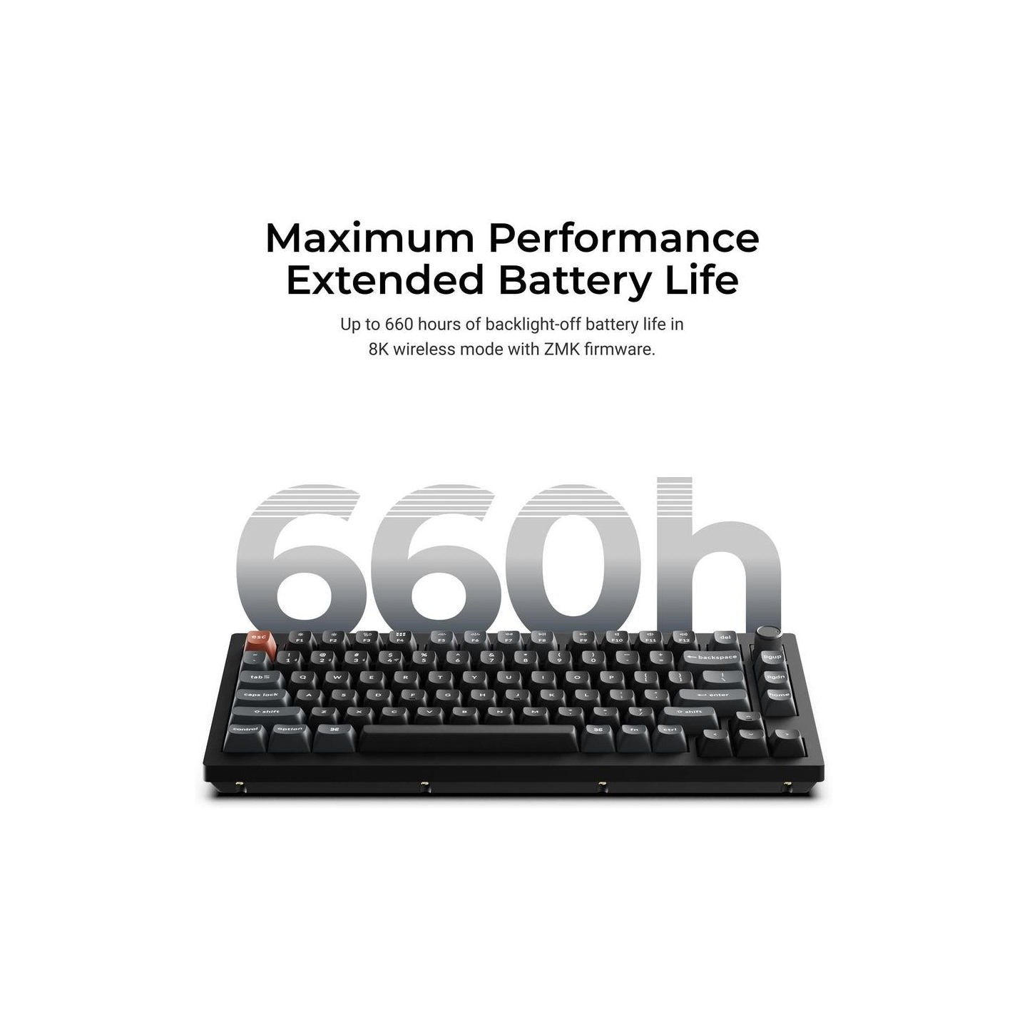 Keychron KEYBOARD WRL V1 ULTRA/BLACK V1U-D3 KEYCHRON