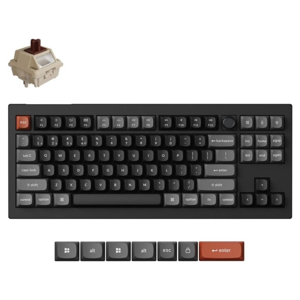 Keychron KEYBOARD WRL V3 ULTRA/BLACK V3U-D3 KEYCHRON