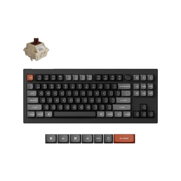 Keychron KEYBOARD WRL V3 ULTRA/BLACK V3U-D3 KEYCHRON