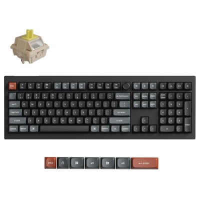 Keychron KEYBOARD WRL V6 ULTRA/BLACK V6U-D4 KEYCHRON