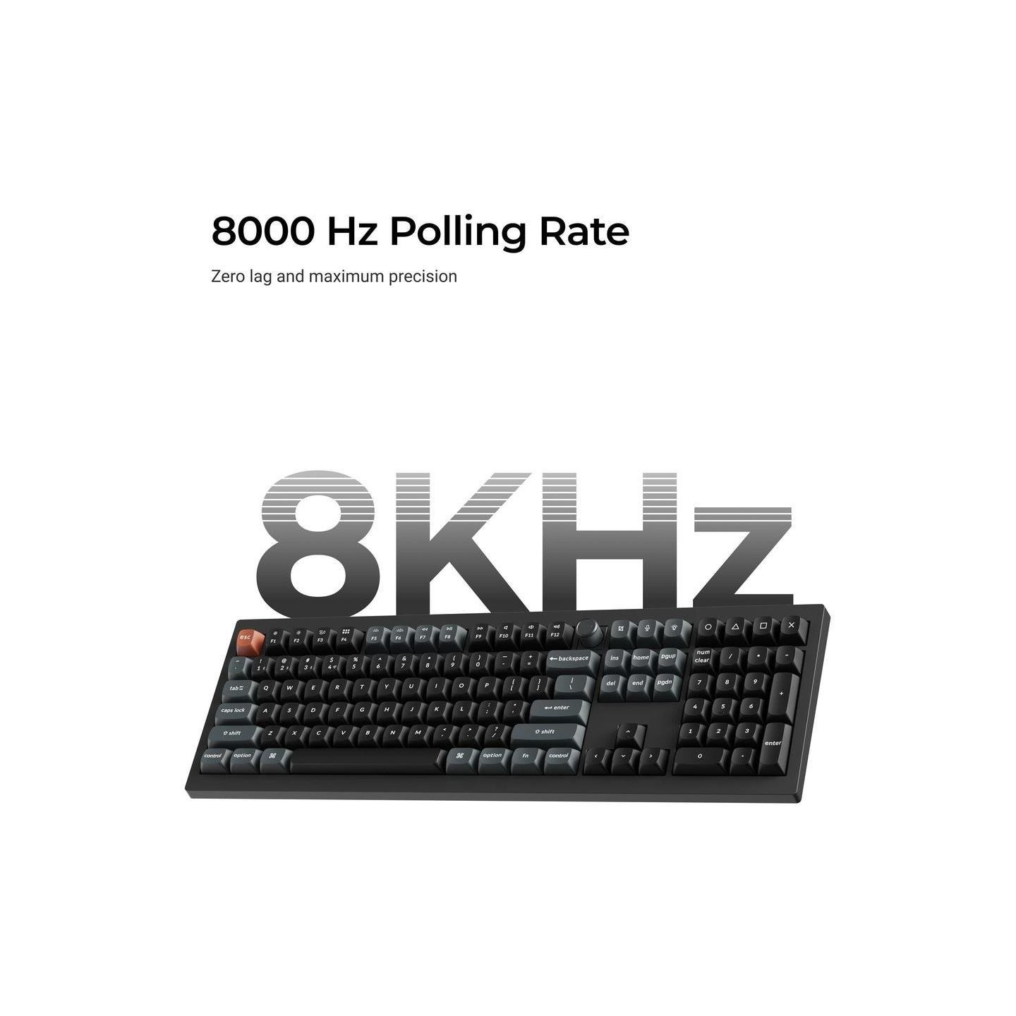 Keychron KEYBOARD WRL V6 ULTRA/BLACK V6U-D4 KEYCHRON