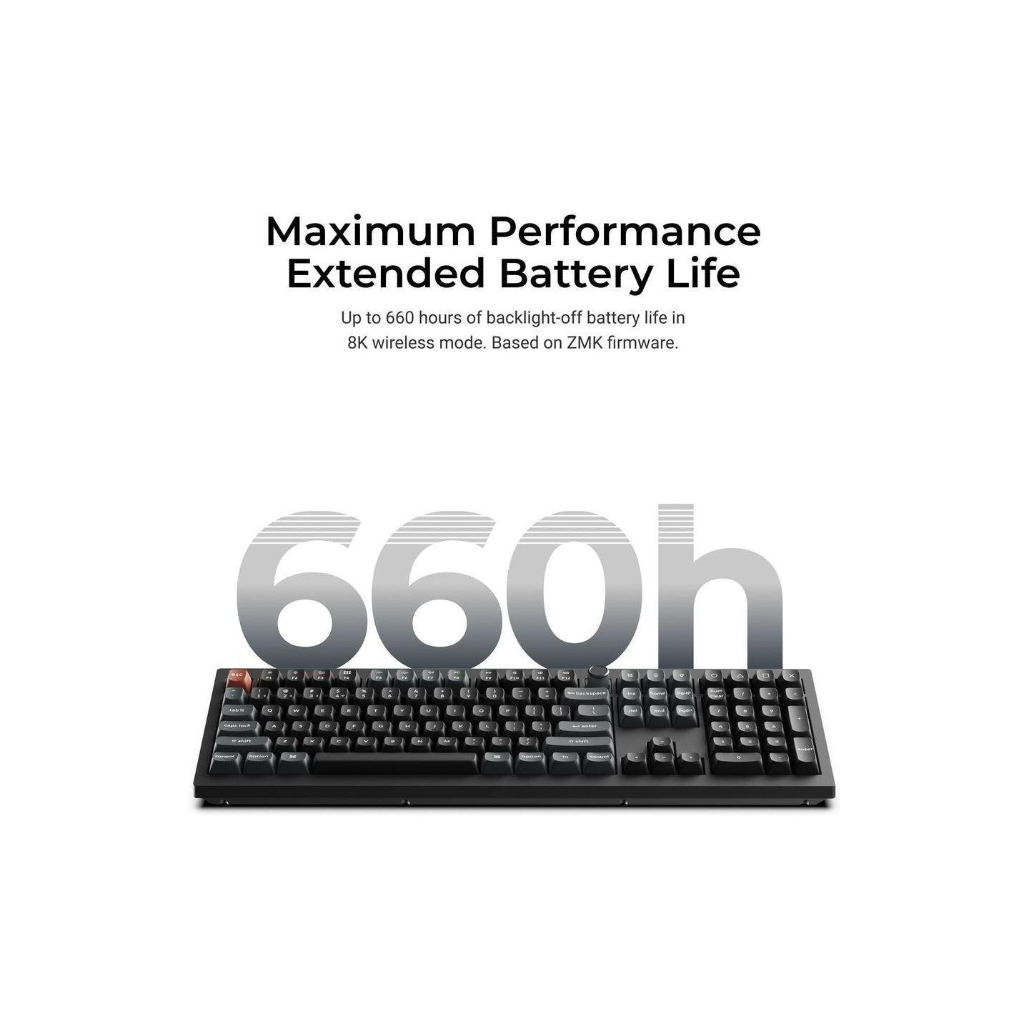 Keychron KEYBOARD WRL V6 ULTRA/BLACK V6U-D4 KEYCHRON