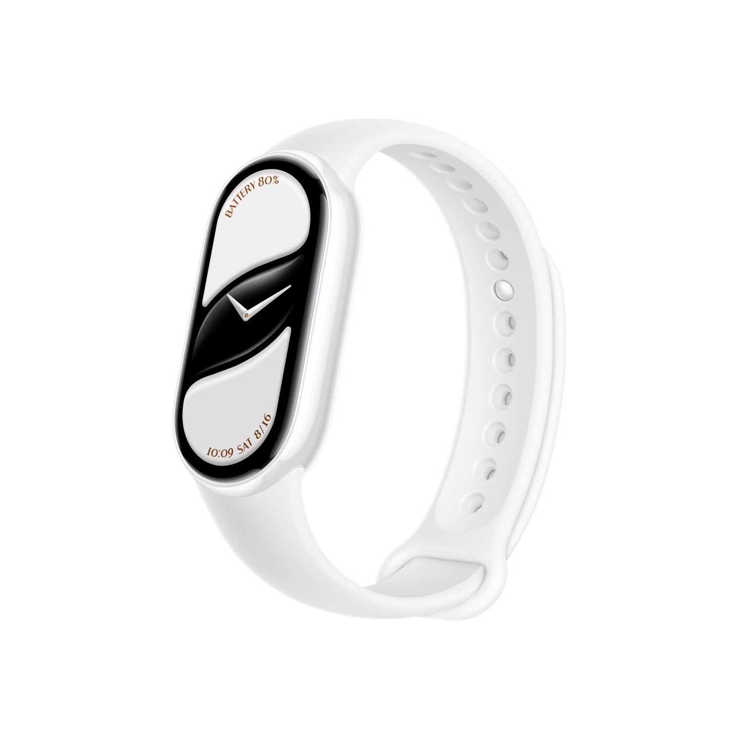 Xiaomi Smart Band 10 Ceramic Edition | AMOLED | Waterproof | Bluetooth | Pearl White