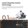 Keychron KEYBOARD WRL K10 HE/BLACK K10H-J1 KEYCHRON