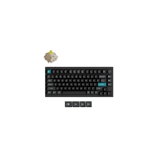Keychron KEYBOARD WRL Q1 ULTRA/BLACK Q1U-M4 KEYCHRON
