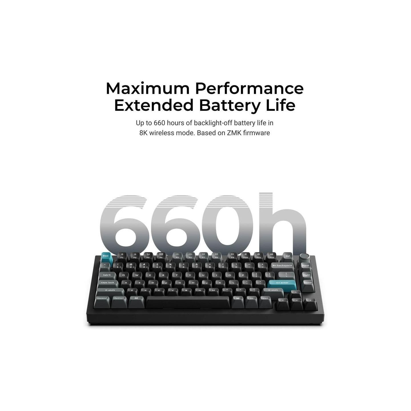 Keychron KEYBOARD WRL Q1 ULTRA/BLACK Q1U-M4 KEYCHRON