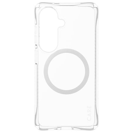 Panzerglass CARE by PanzerGlass Samba Case Transparent w. White Qi Samsung New Galaxy S26 | PanzerGlass