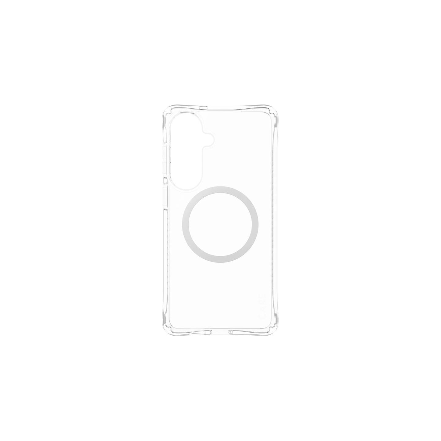 Panzerglass CARE by PanzerGlass Samba Case Transparent w. White Qi Samsung New Galaxy S26 Plus | PanzerGlass