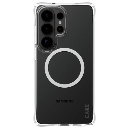 Panzerglass CARE by PanzerGlass Samba Case Transparent w. White Qi Samsung New Galaxy S26 Ultra | PanzerGlass