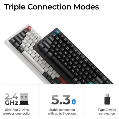 Keychron KEYBOARD WRL Q1 ULTRA/BLACK Q1U-M3 KEYCHRON