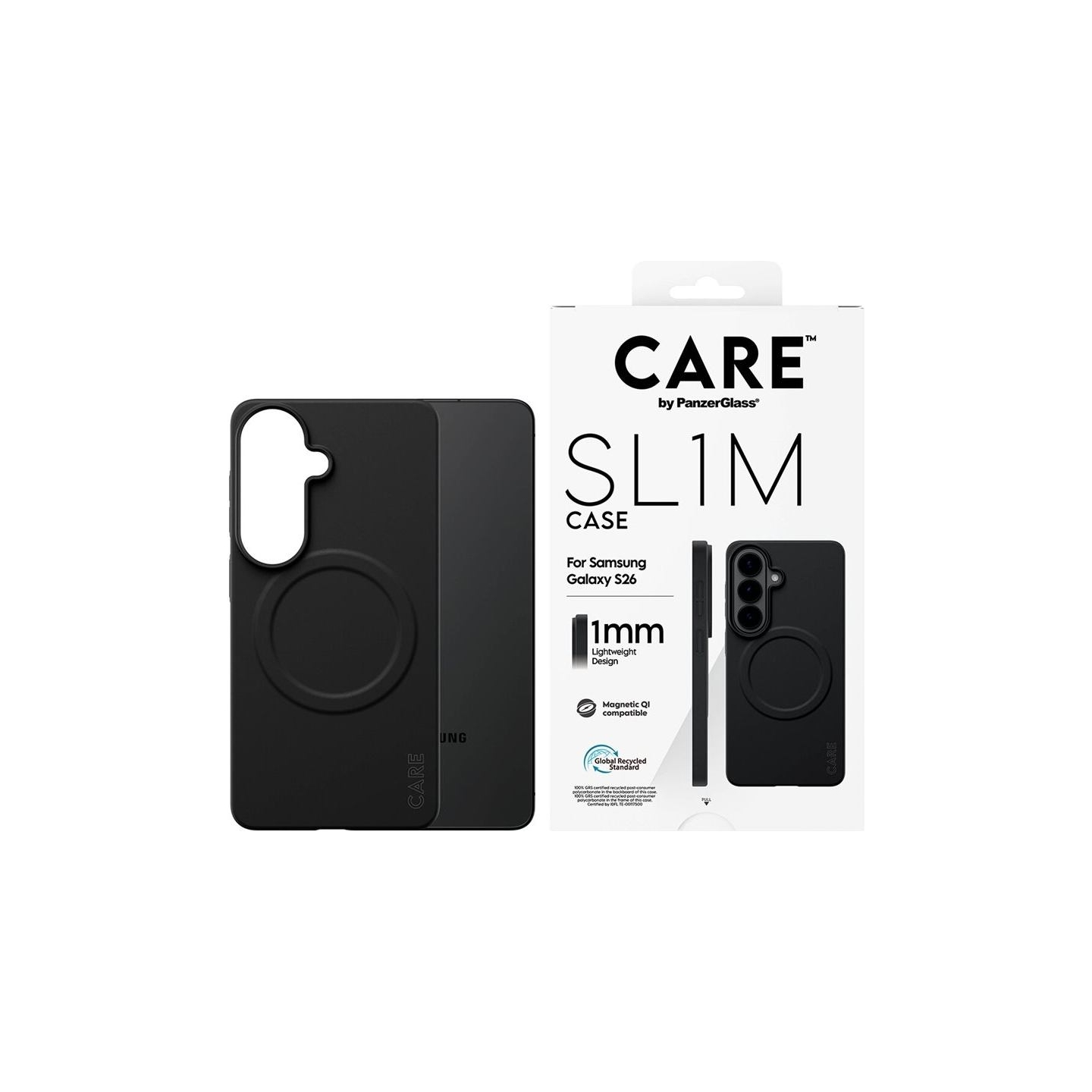 Panzerglass CARE by PanzerGlass SL1M Case Black Samsung new Galaxy S26 | PanzerGlass