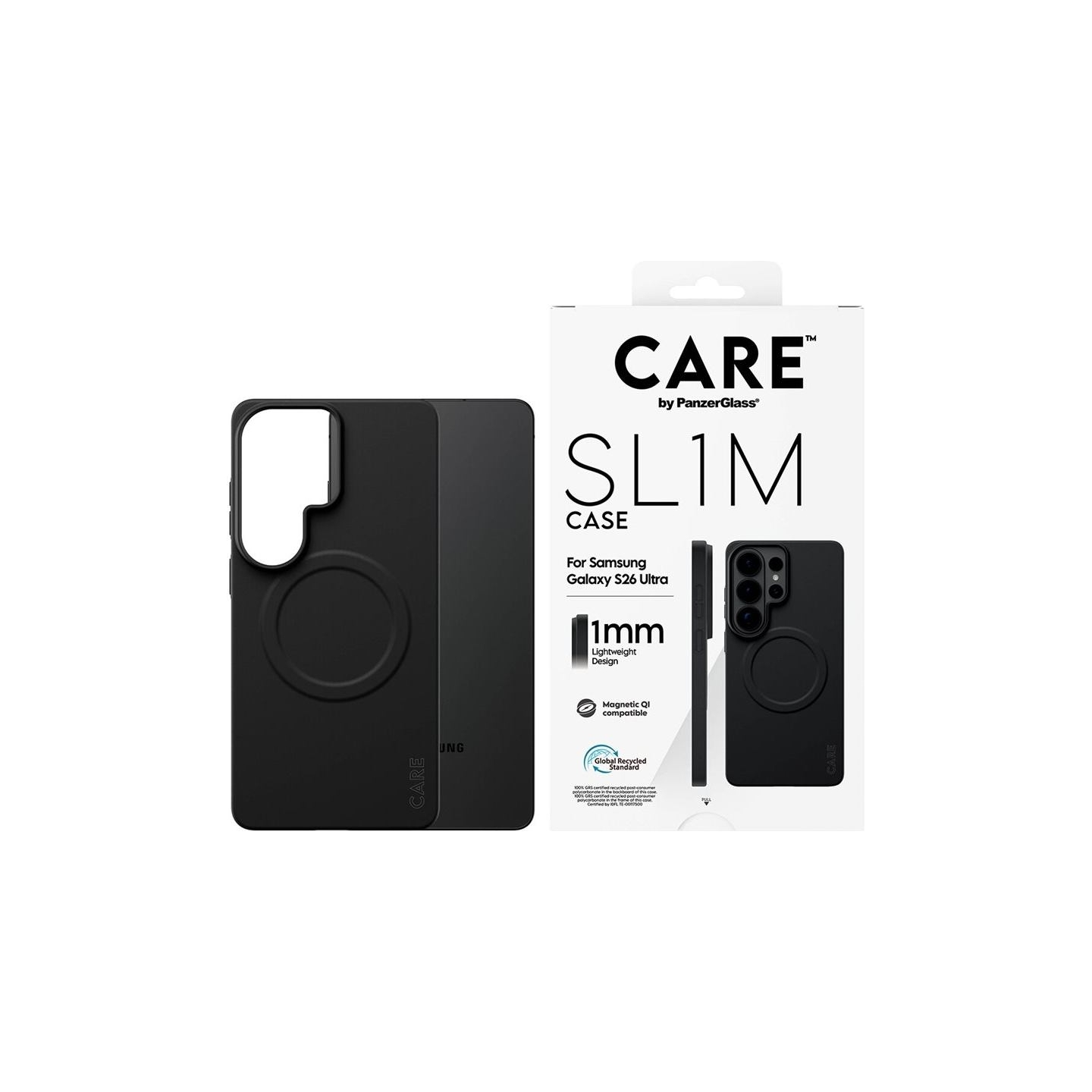 Panzerglass CARE by PanzerGlass SL1M Case Black Samsung new Galaxy S26 Ultra | PanzerGlass