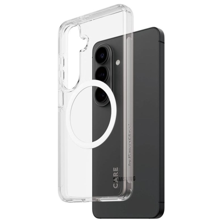 Panzerglass CARE by PanzerGlass Urban Explorer Case Transparent w. White Qi Samsung New Galaxy S26 | PanzerGlass
