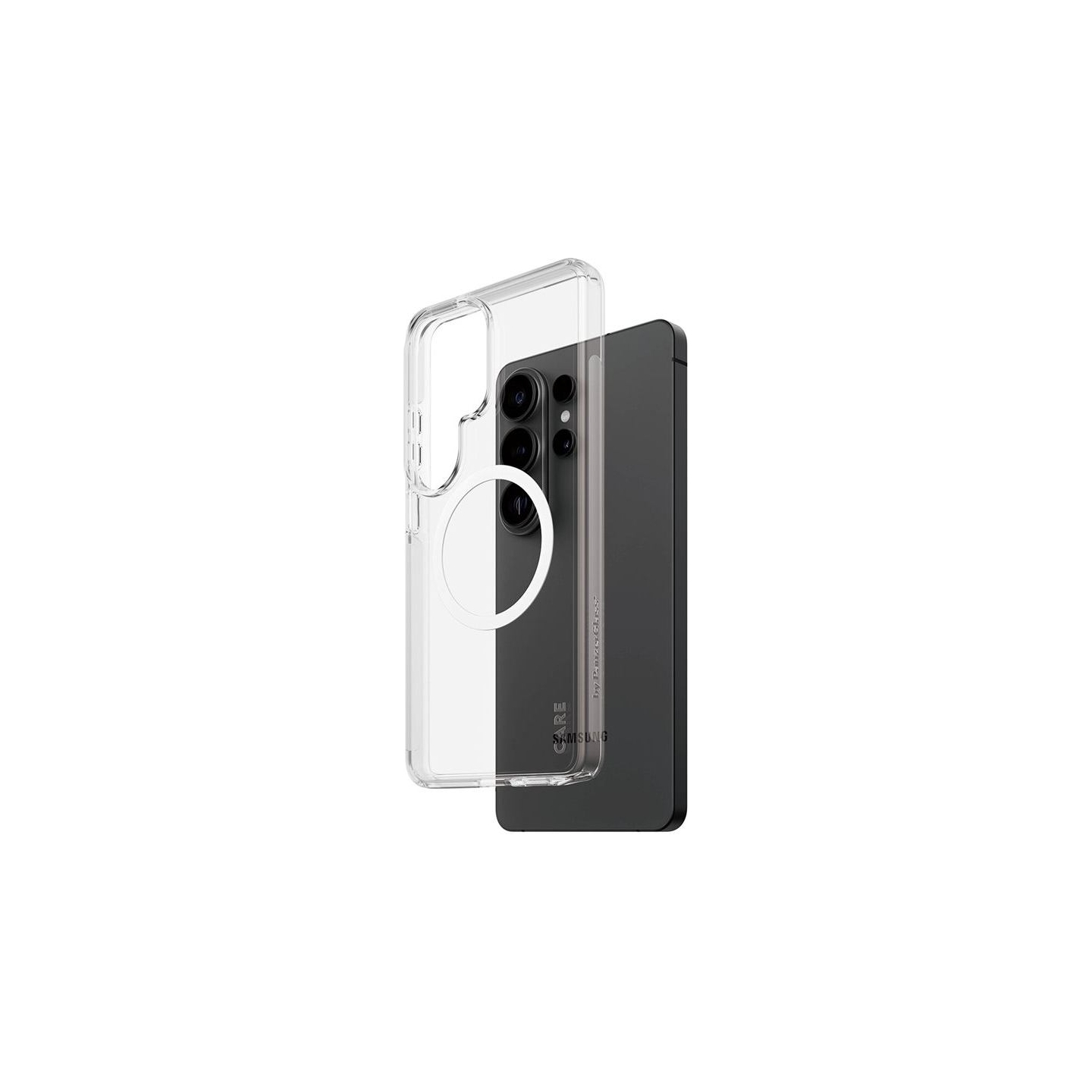 Panzerglass CARE by PanzerGlass Urban Explorer Case Transparent w. White Qi Samsung New Galaxy S26 Ultra | PanzerGlass