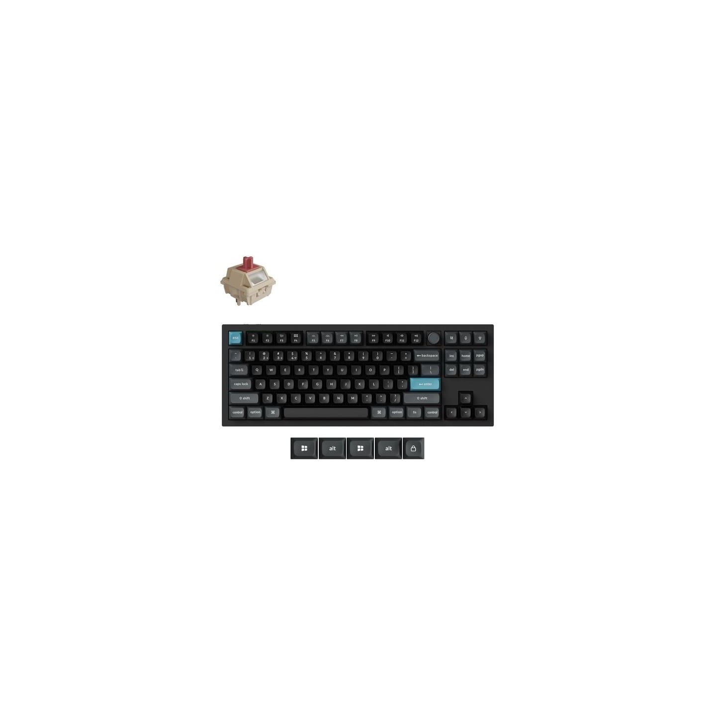 Keychron KEYBOARD WRL Q3 ULTRA/BLACK Q3U-M1 KEYCHRON