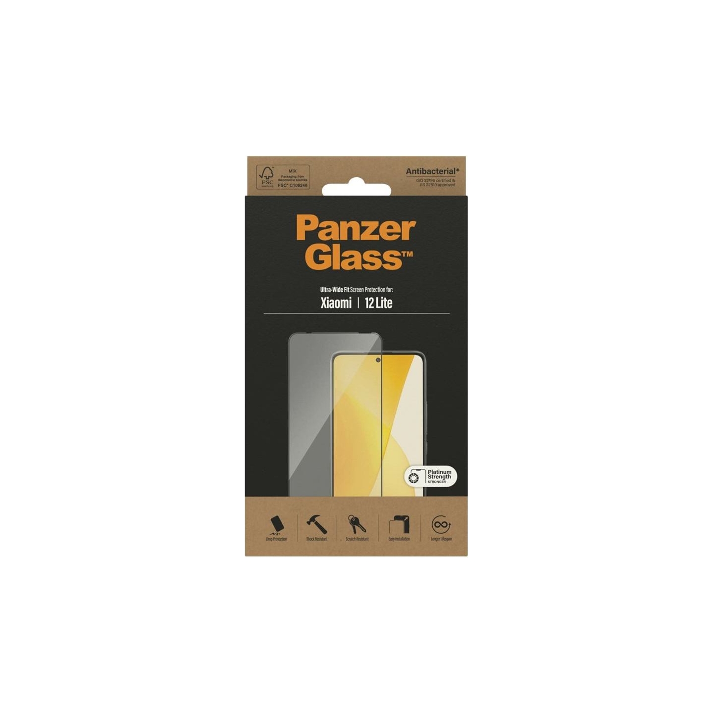 Panzerglass | Screen protector | Xiaomi | 12 Lite | Case friendly
