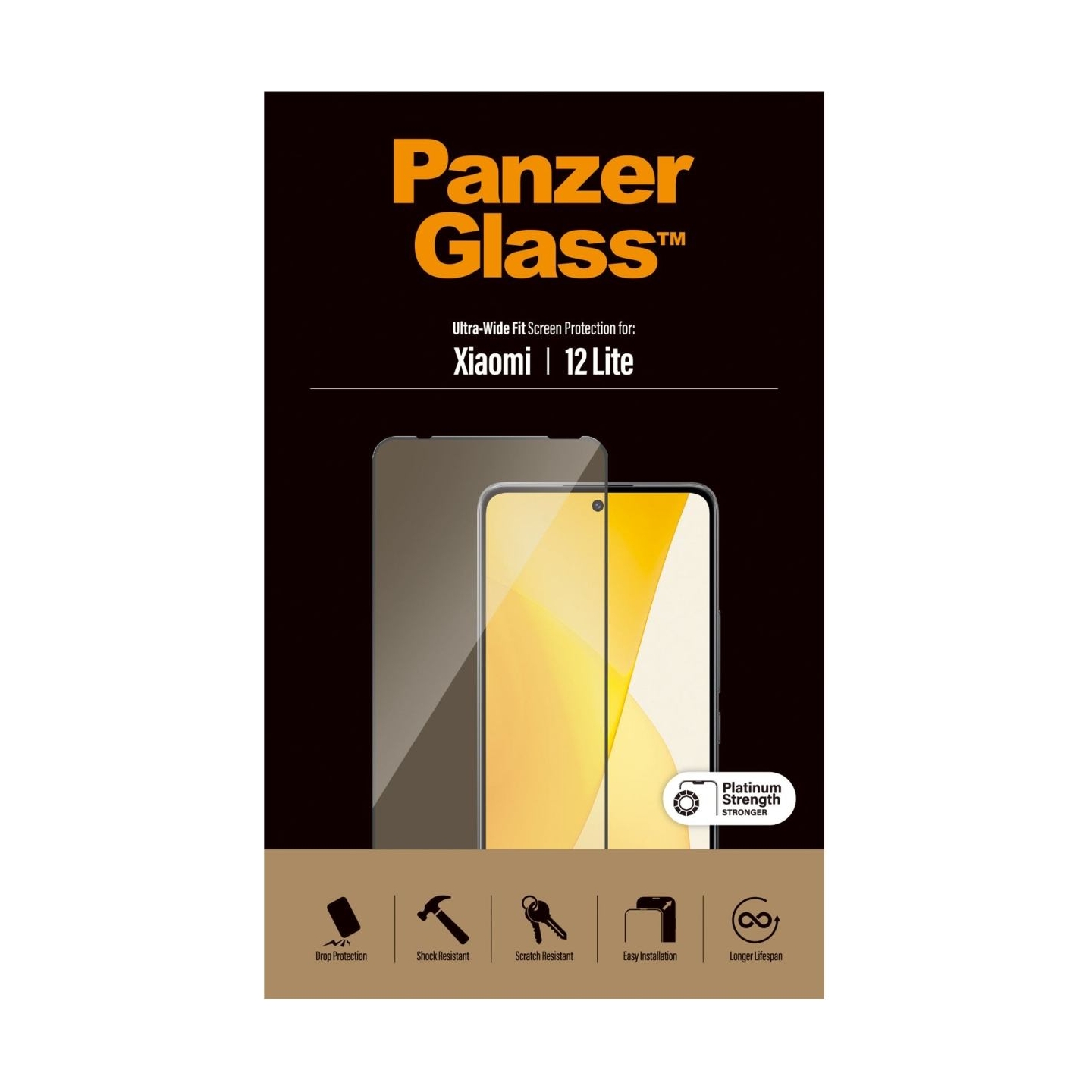 Panzerglass | Screen protector | Xiaomi | 12 Lite | Case friendly
