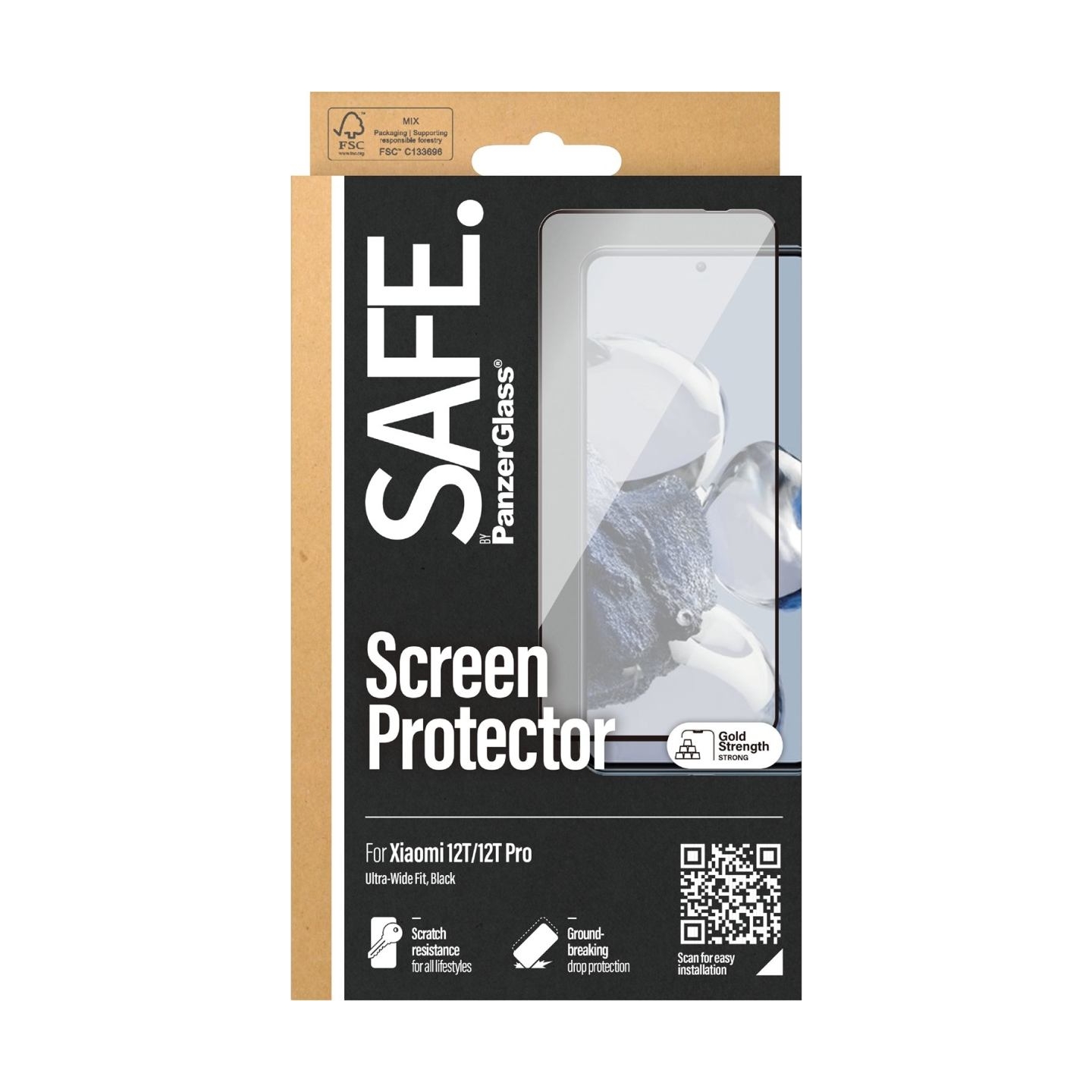 Panzerglass SAFE by PanzerGlass Screen Protector Xiaomi 12T | 12T Pro | PanzerGlass