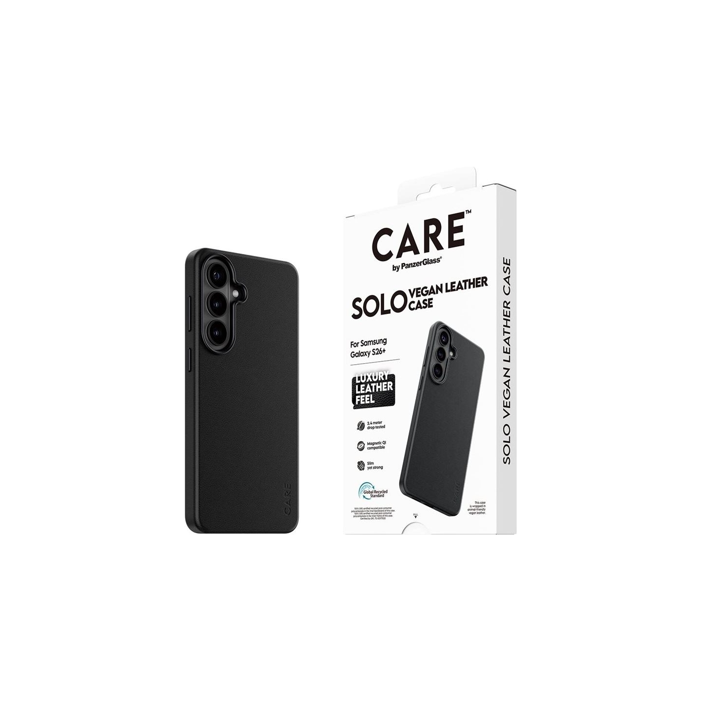 Panzerglass CARE by PanzerGlass Solo Case Black Samsung New Galaxy S26 Plus | PanzerGlass