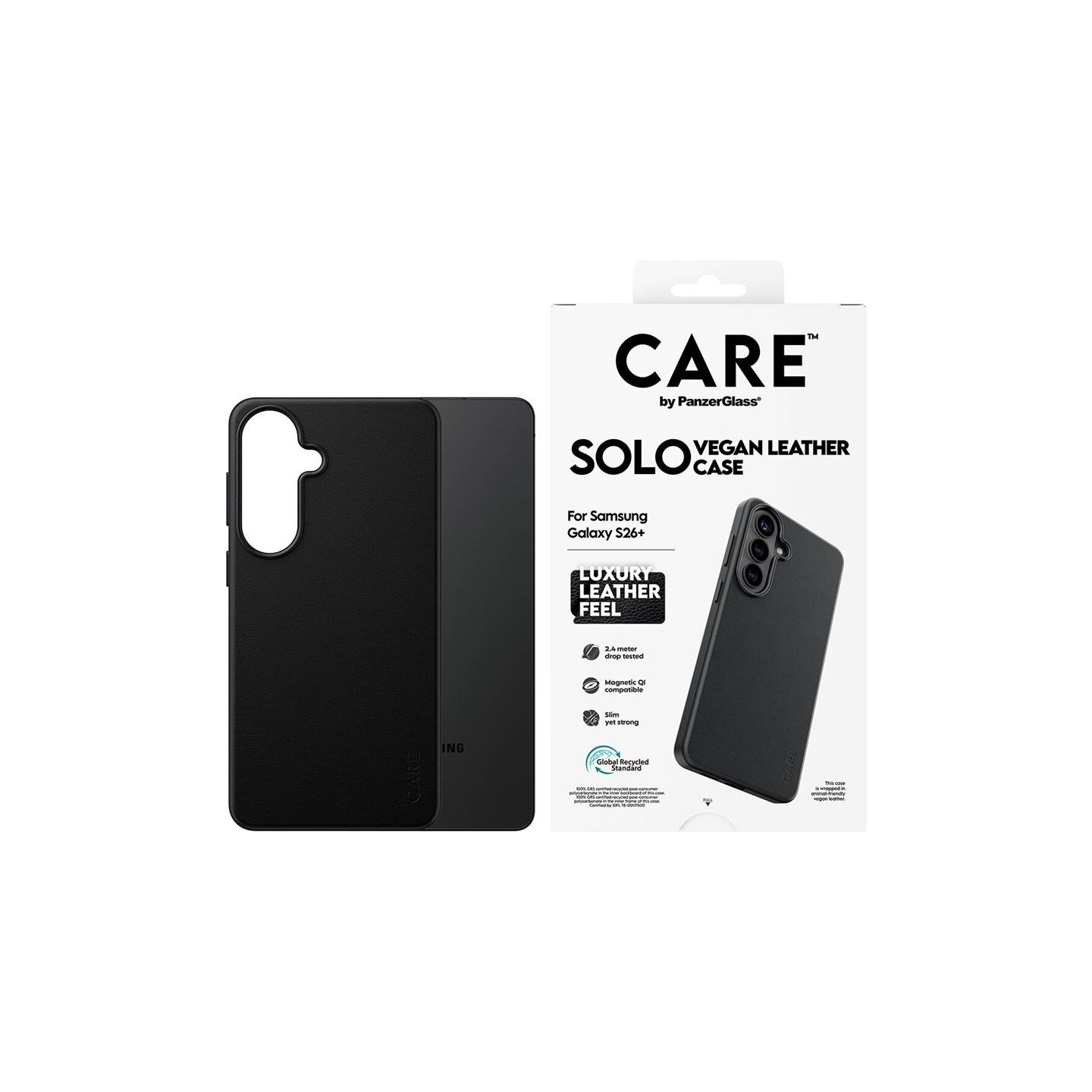 Panzerglass CARE by PanzerGlass Solo Case Black Samsung New Galaxy S26 Plus | PanzerGlass