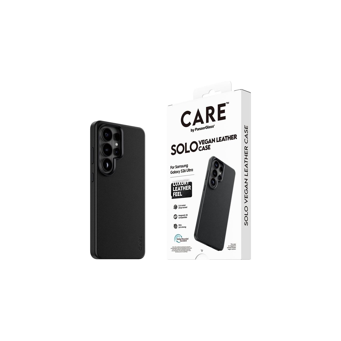 Panzerglass CARE by PanzerGlass Solo Case Black Samsung New Galaxy S26 Ultra | PanzerGlass