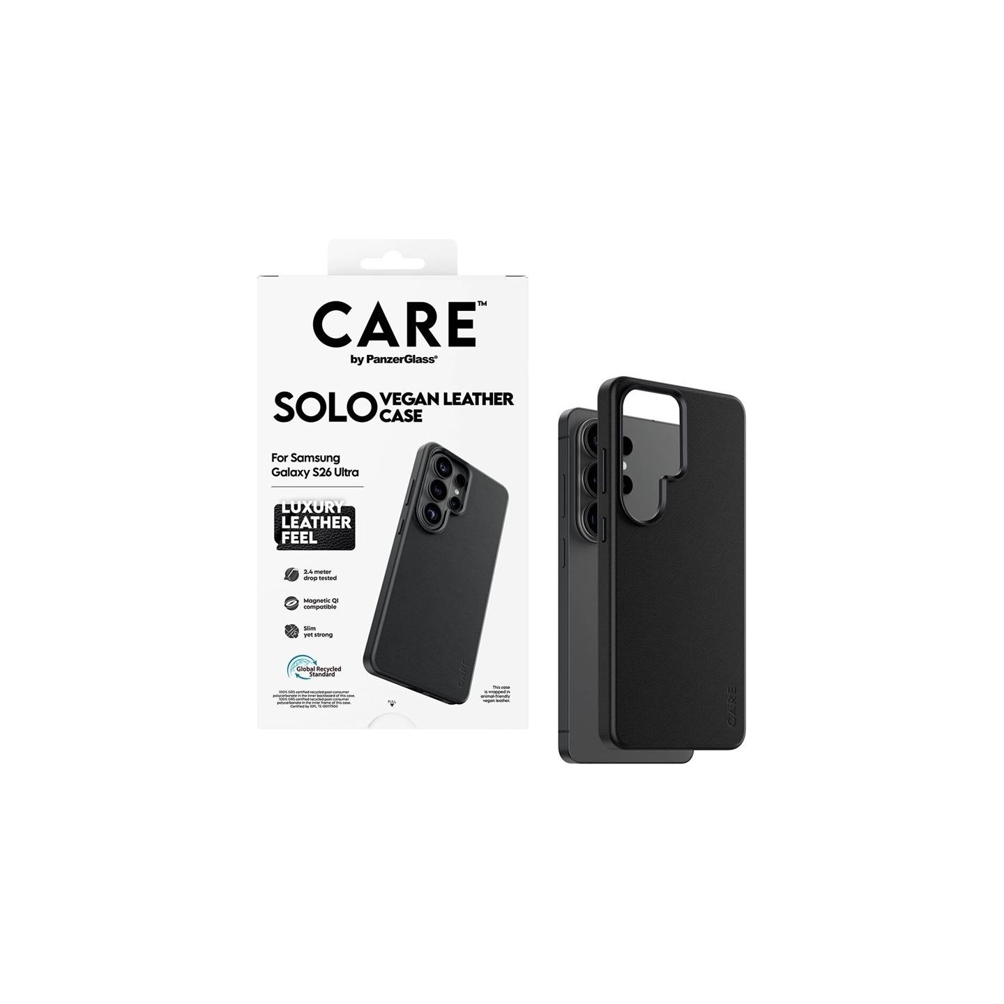 Panzerglass CARE by PanzerGlass Solo Case Black Samsung New Galaxy S26 Ultra | PanzerGlass