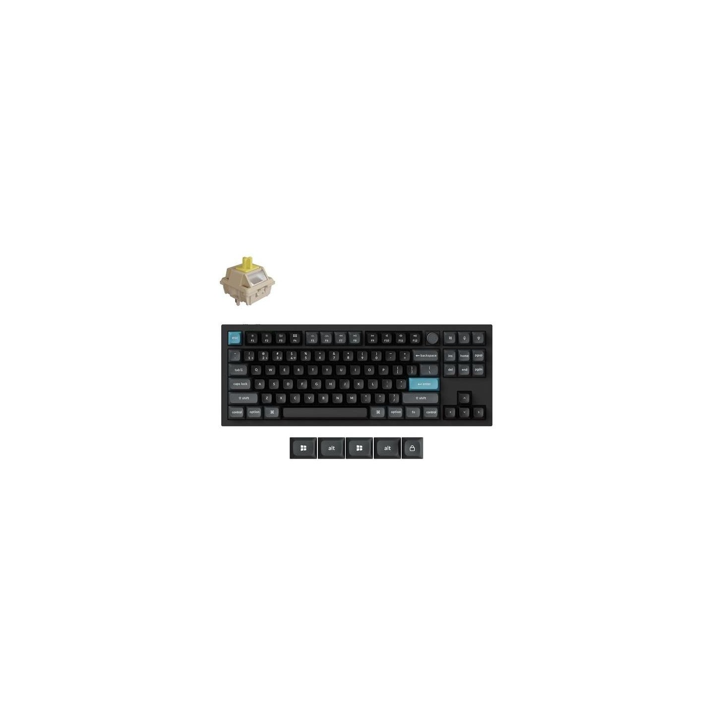 Keychron KEYBOARD WRL Q3 ULTRA/BLACK Q3U-M4 KEYCHRON