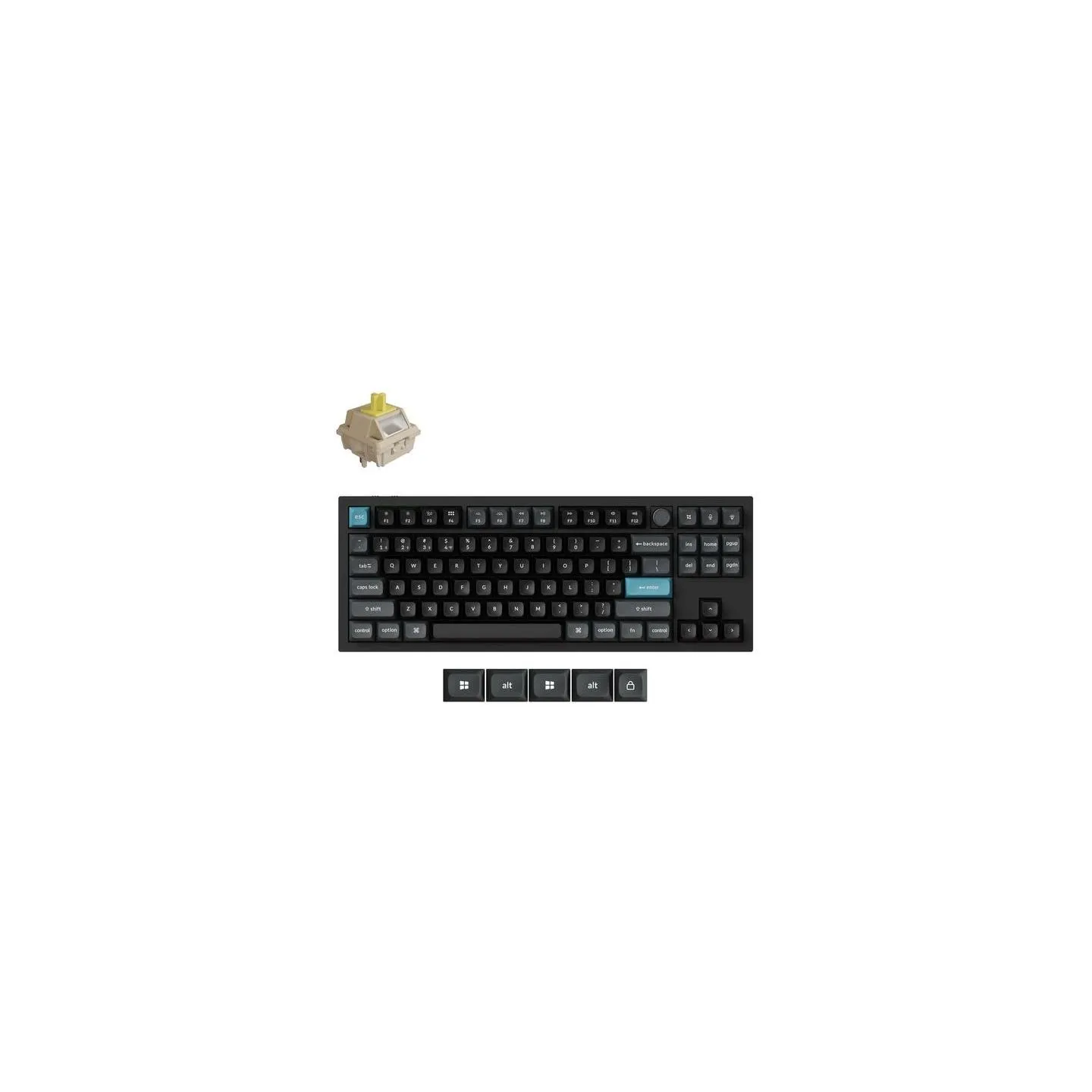 Keychron KEYBOARD WRL Q3 ULTRA/BLACK Q3U-M4 KEYCHRON