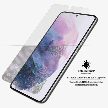 Panzerglass | Samsung | Galaxy S22 | Tempered glass | Transparent | Case friendly. Compatible with ultrasonic fingerprint sensor