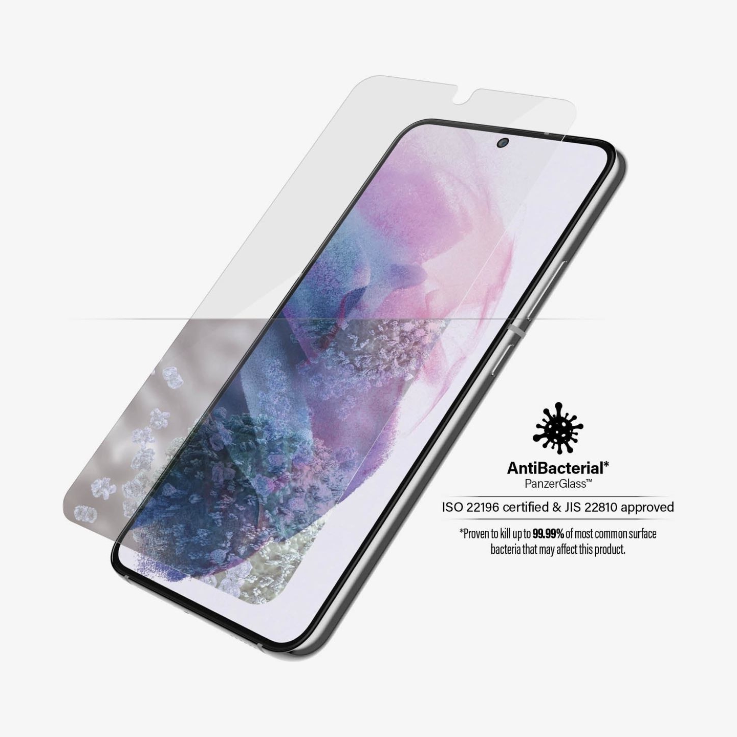 Panzerglass | Samsung | Galaxy S22 | Tempered glass | Transparent | Case friendly. Compatible with ultrasonic fingerprint sensor