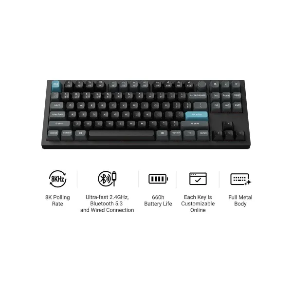 Keychron KEYBOARD WRL Q3 ULTRA/BLACK Q3U-M4 KEYCHRON